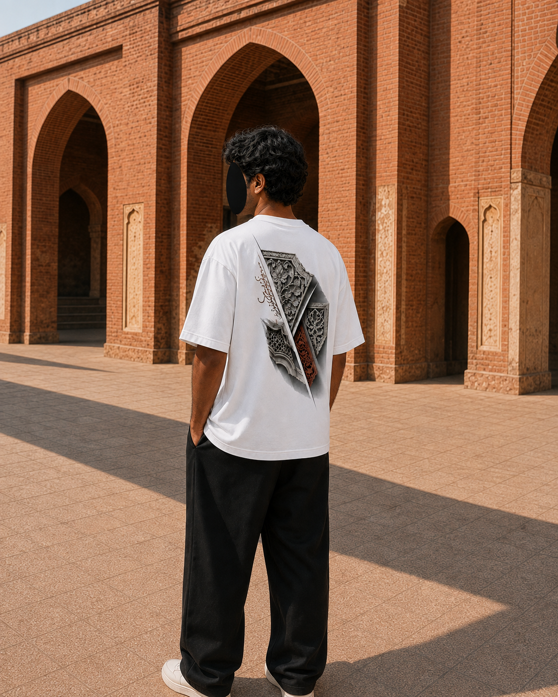 Fractured Heritage Oversized Tee